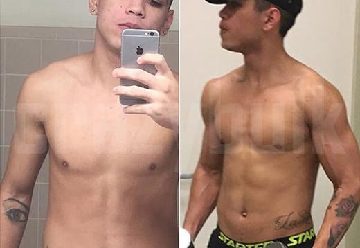 Real before and after steroids